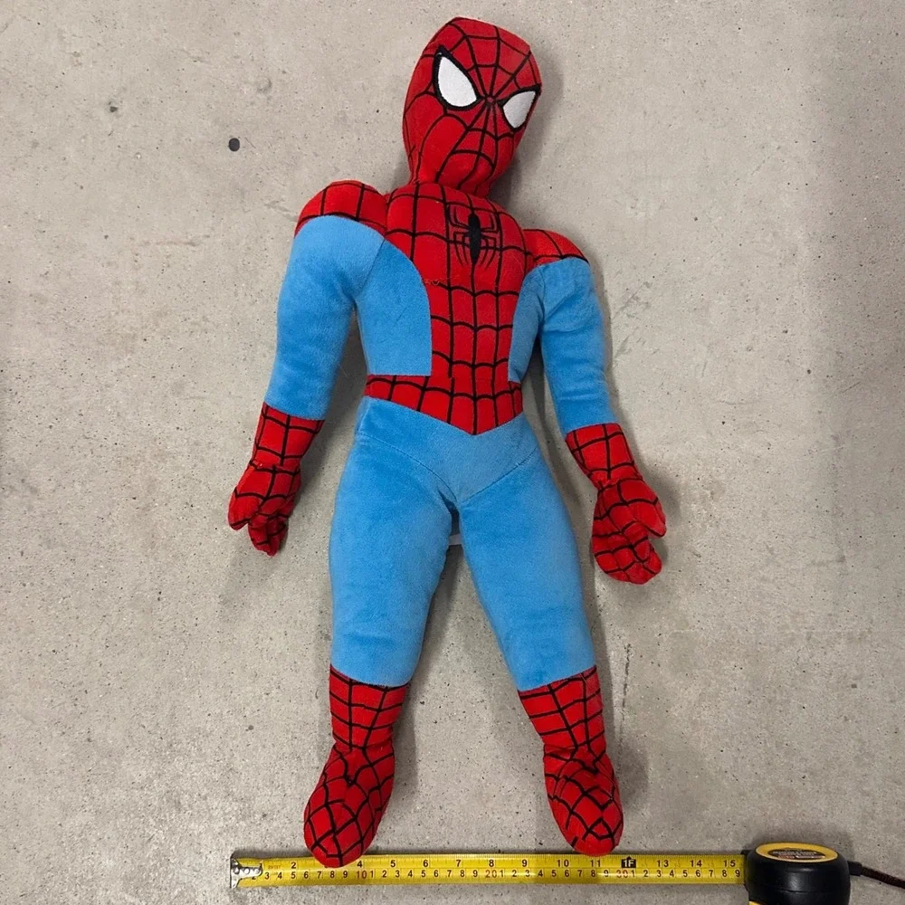 Marvel Spider-Man Plush Doll Huggable Stuffed Toy Red Blue 20 Inch Superhero‎